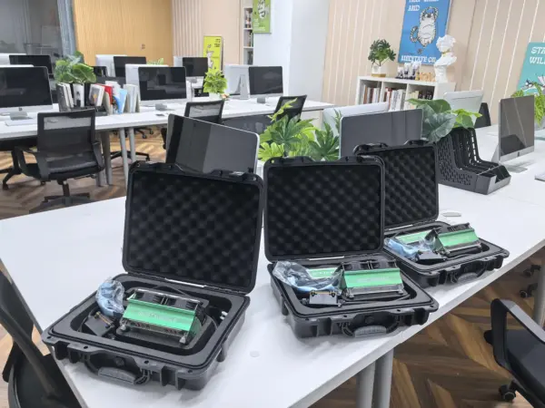 Sweet Aurora-R handheld ambient light desk setup, a portable ambient light and design-led lighting object for your relaxation rituals